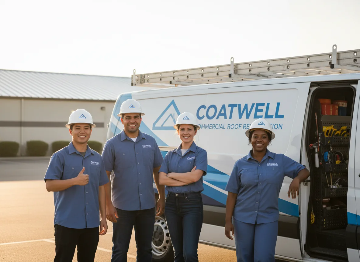Commercial roof coating company in Kosse, TX